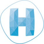Hydronica Logo Blue Transparent